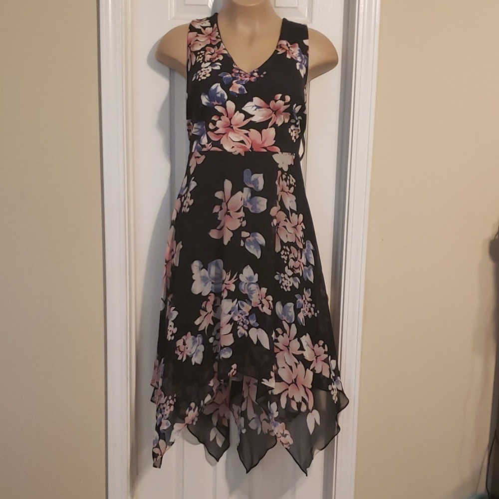 Handkerchief hem dress